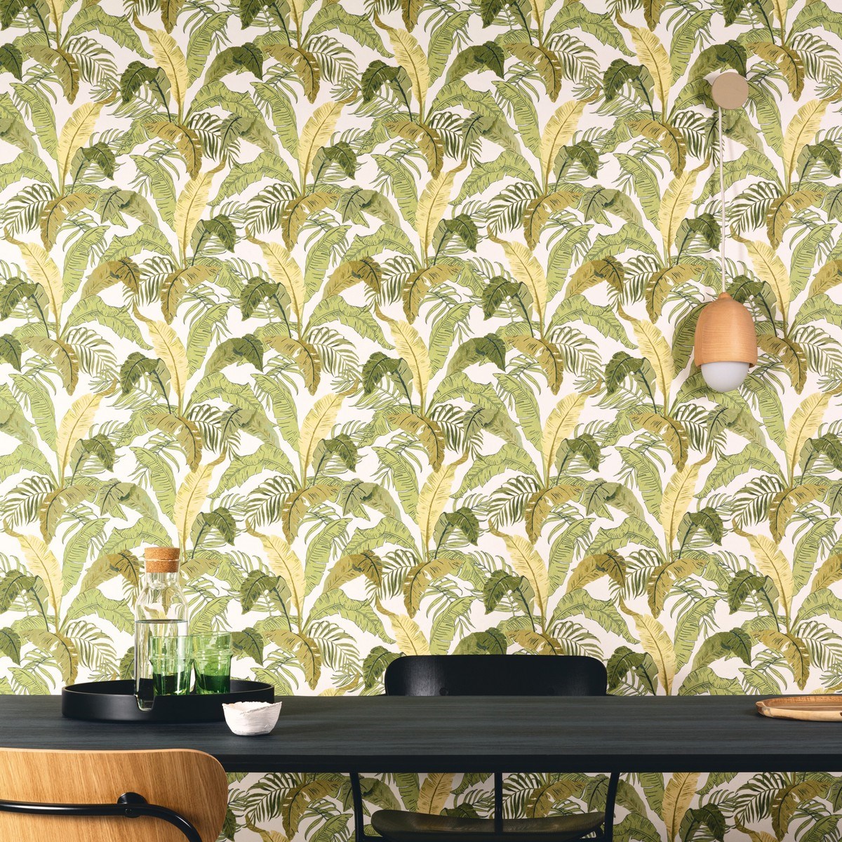 Tapet Lotus Botanic Greenery Lot003