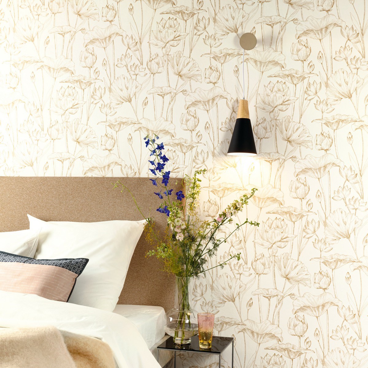 Tapet Lotus Gold Lot303