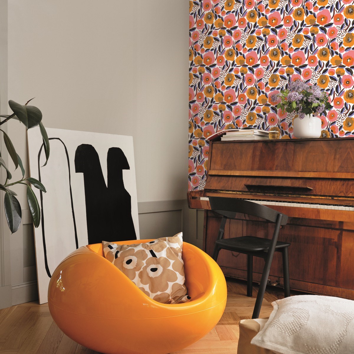 Tapet Marimekko 6 Rosarium 25155