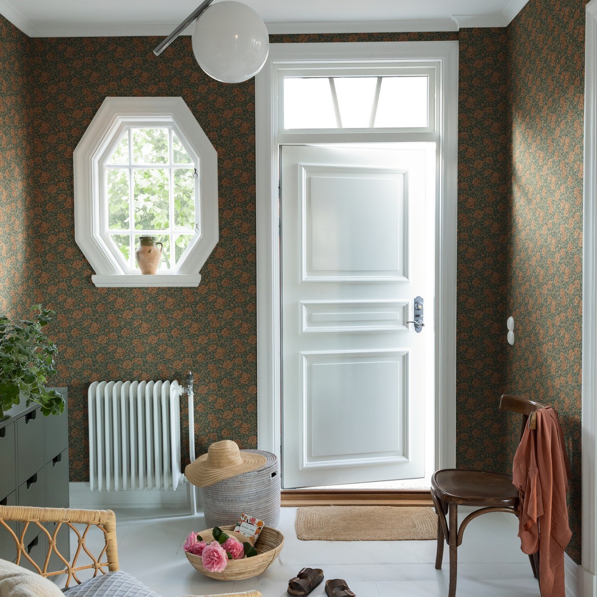 Tapet Rosenlycka Rosengång 43110