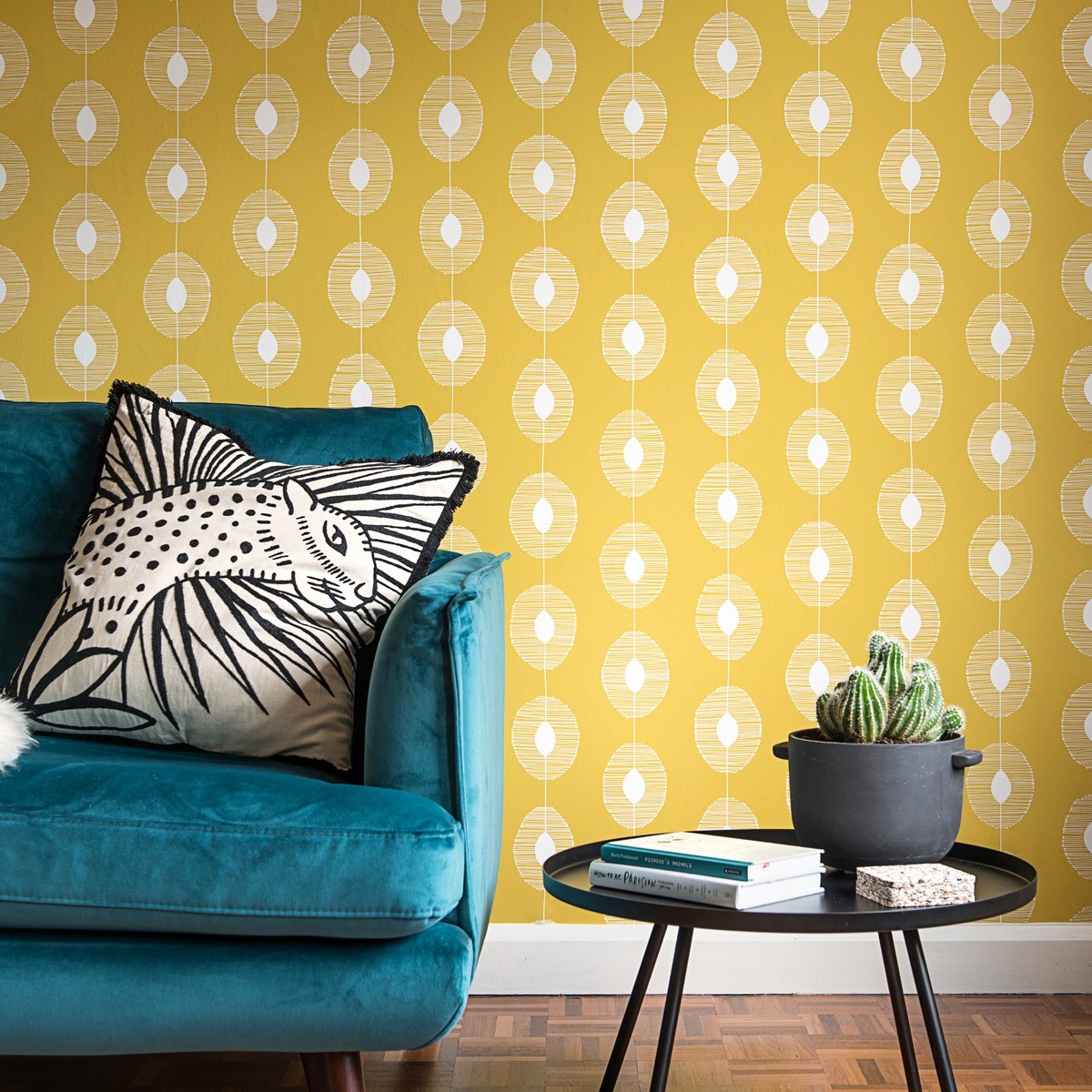 Tapet Signature Dewdrops Citron Misp1358