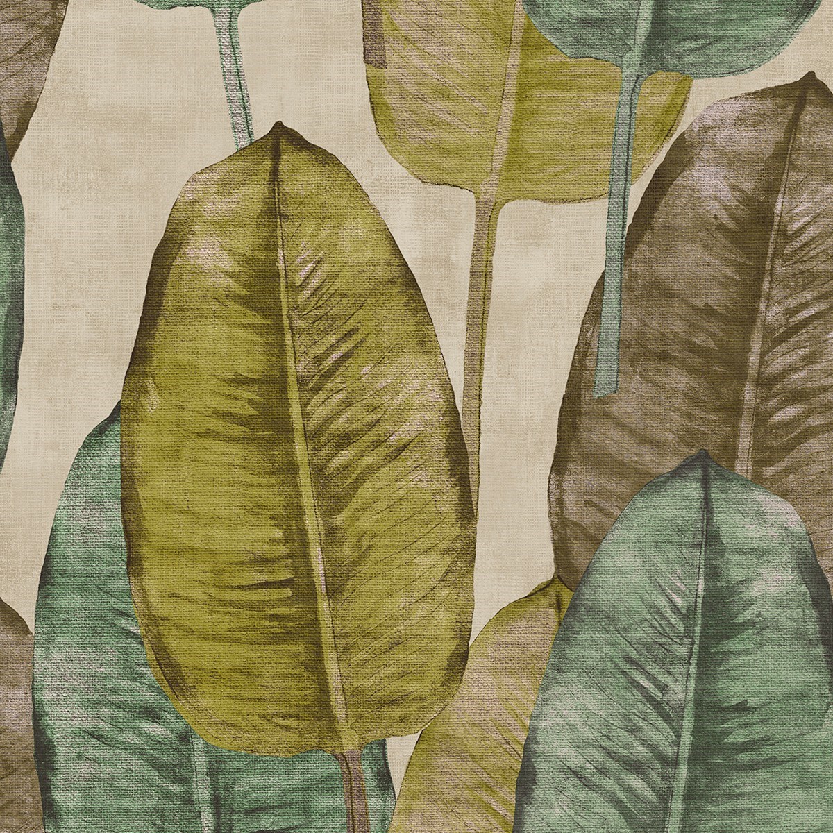 Tapet Tahiti Rubber Tree Ta25081