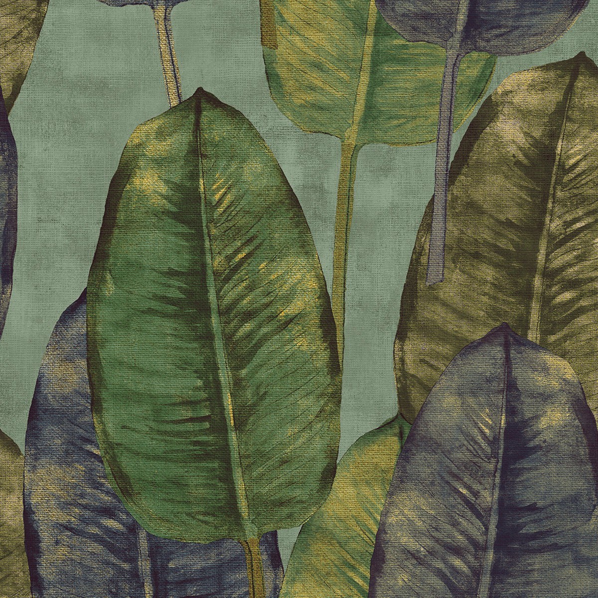 Tapet Tahiti Rubber Tree Ta25083