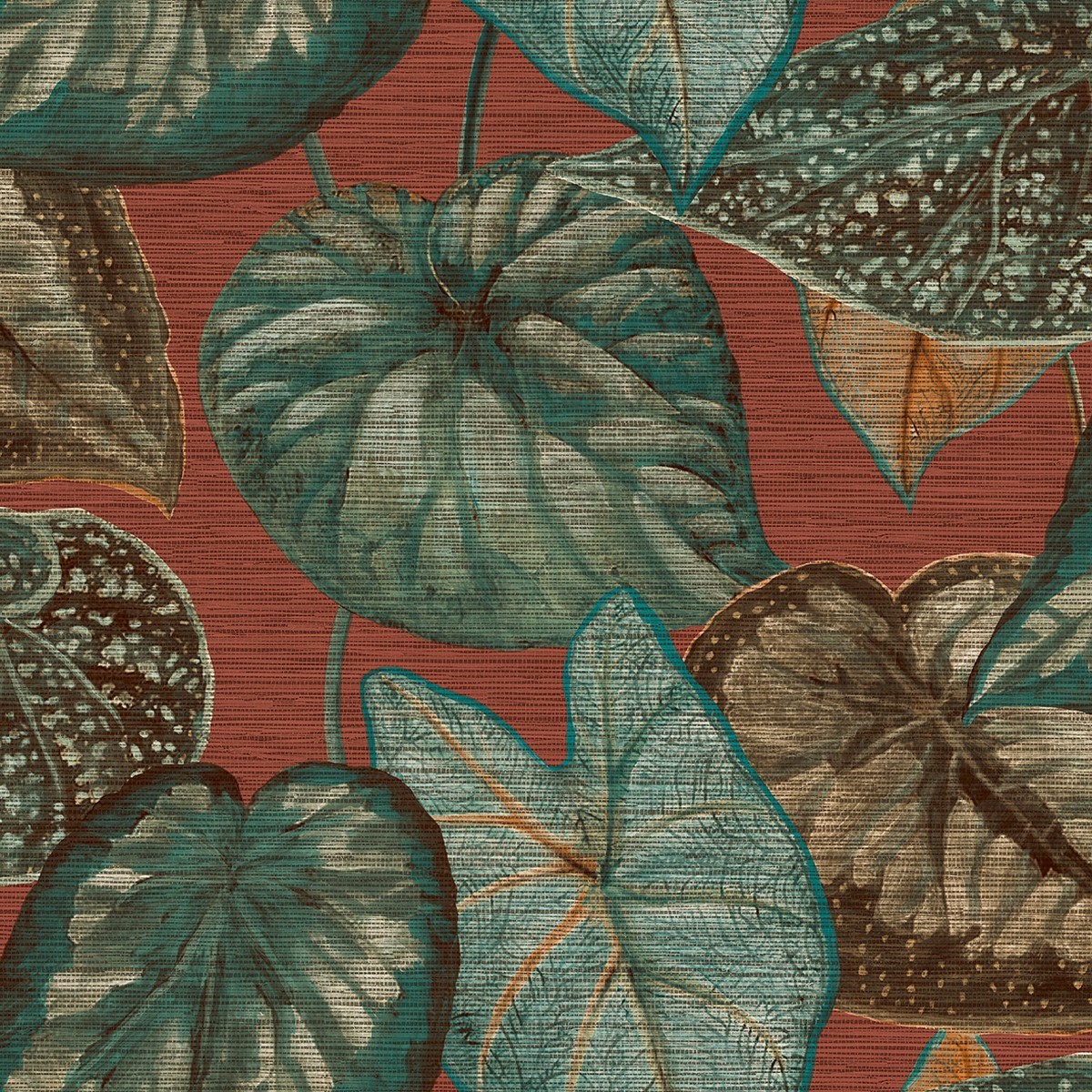 Tapet Tahiti Tropical Leaves Ta25053