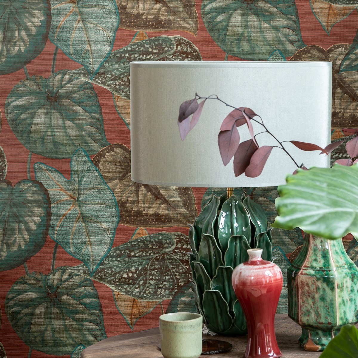 Tapet Tahiti Tropical Leaves Ta25053