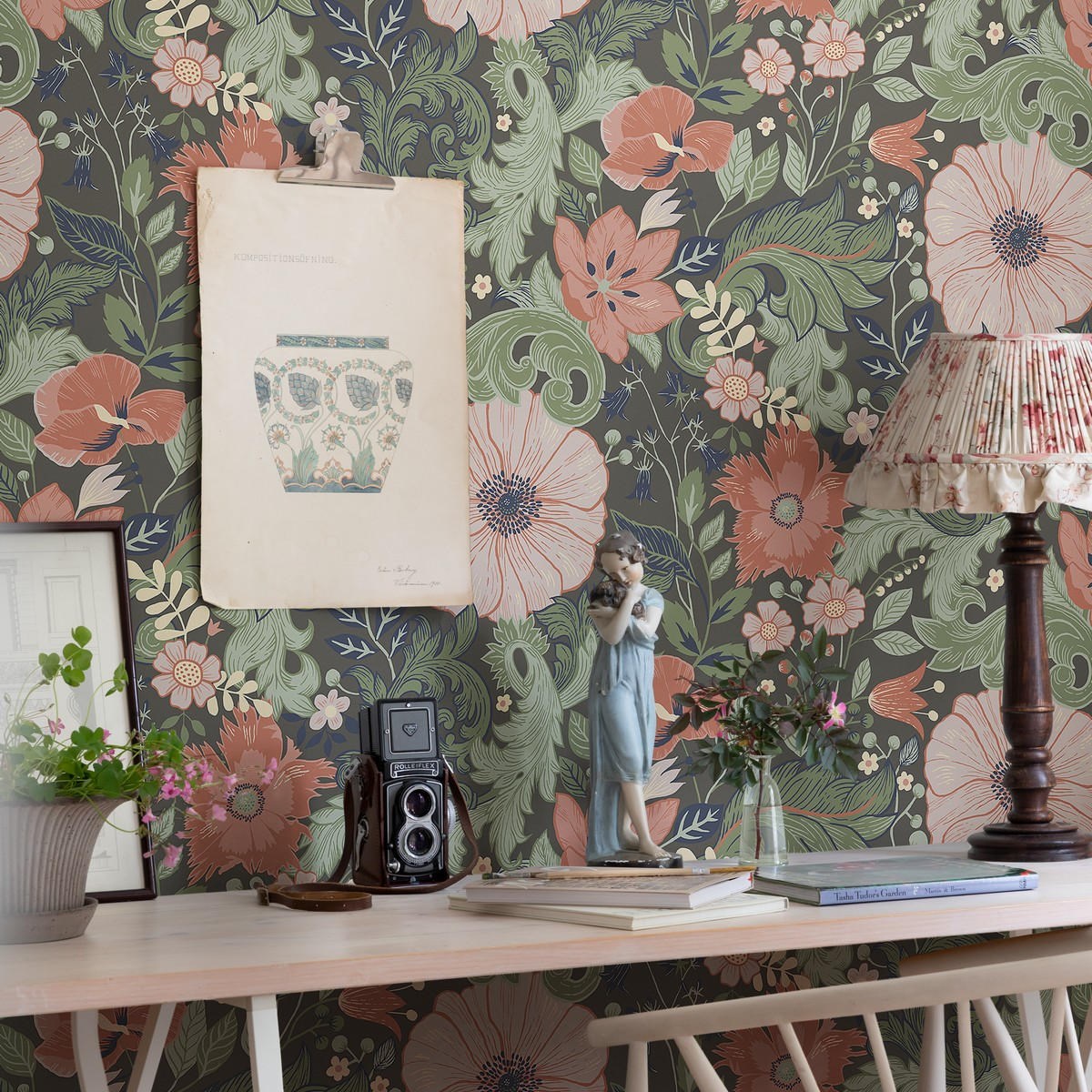 Tapet Ängås Victoria 13107