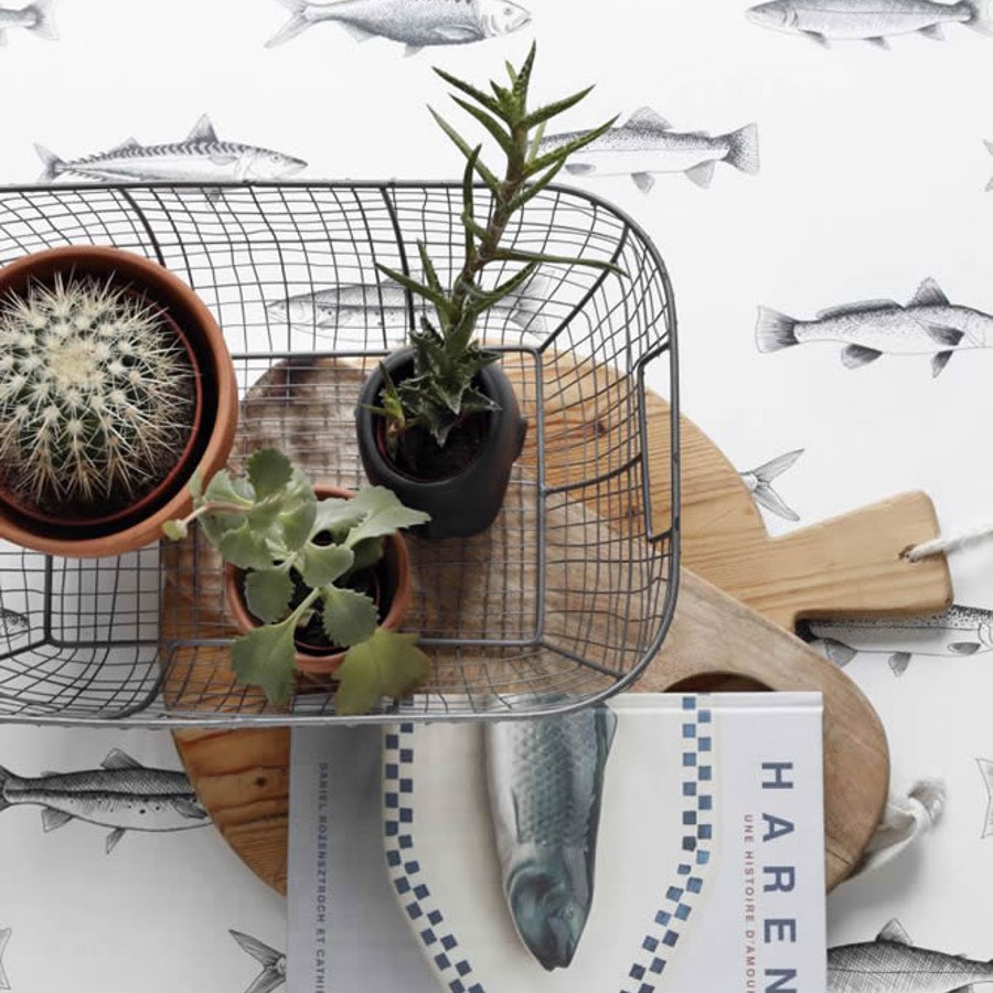 Tapet Regatta Crew - Surf Edition, Black & White With A Splash Of Gold 138967