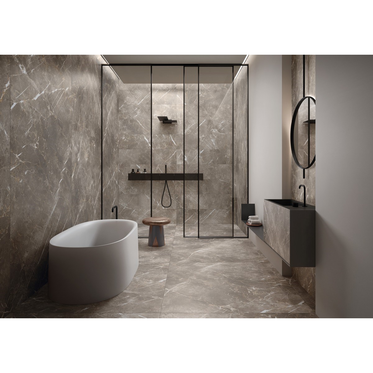 Klinker Granitkeramik Elements Lux Persian Grå, 30x60cm, Matt