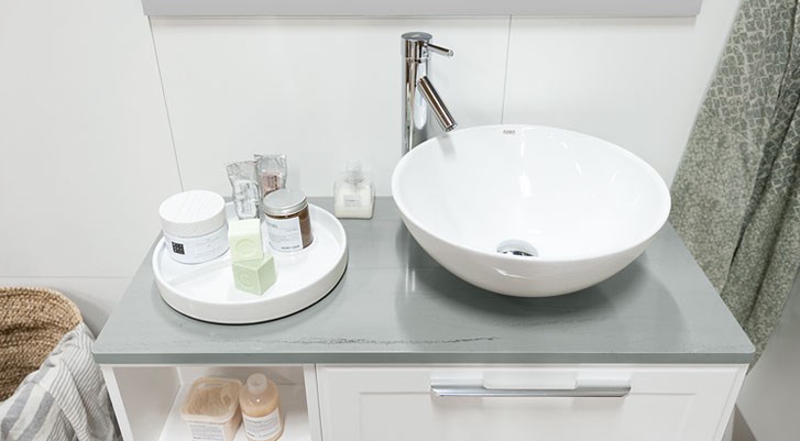 Badrumsmöbel Flexline Modell 11 60cm, Vit, Ram