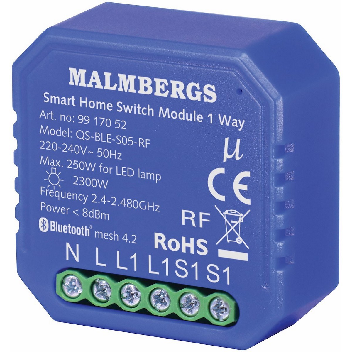 Modul ON/OFF inklusive RF-stöd 2300W/250W LED