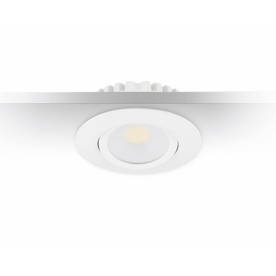 Downlight MD-230, LED 5W Vit IP44