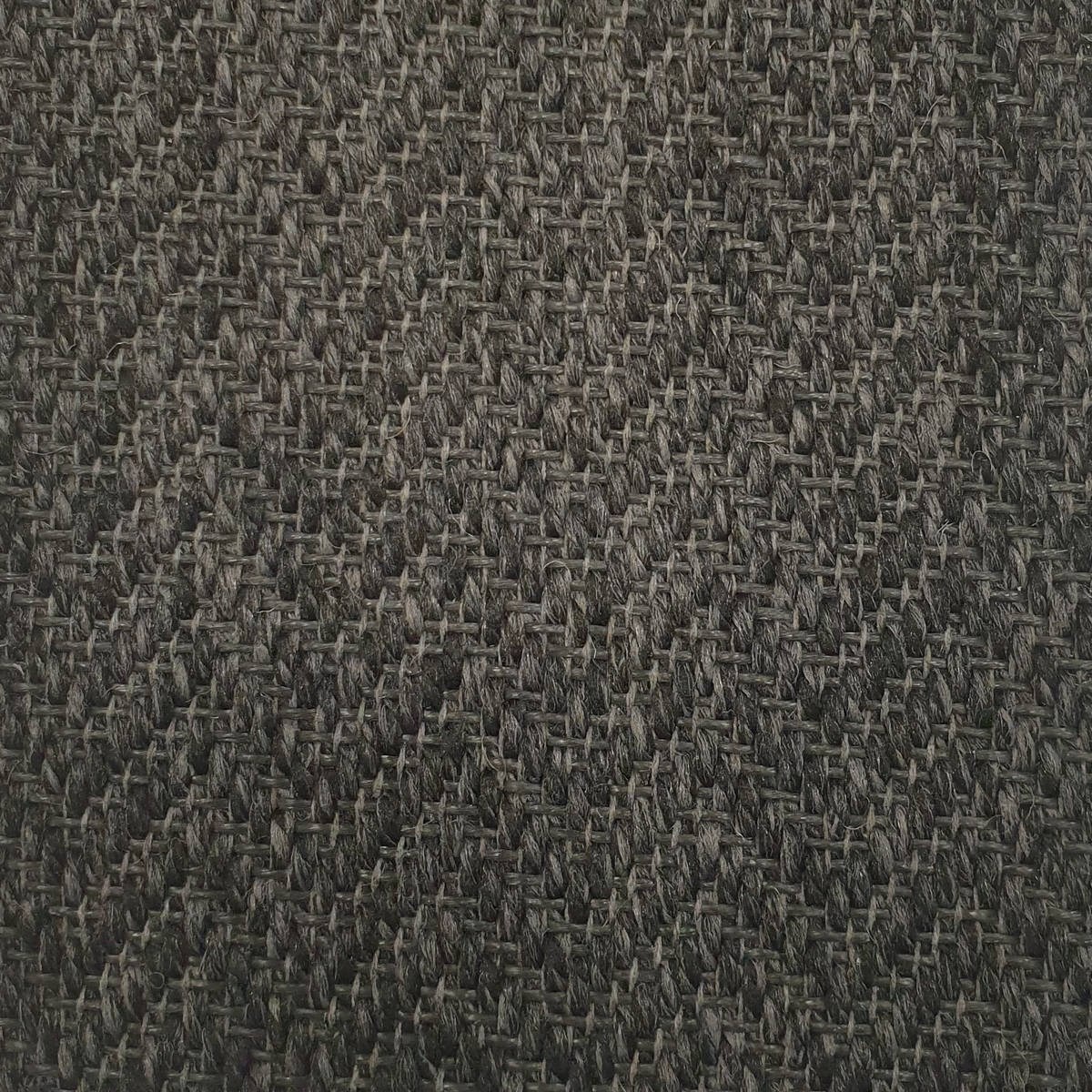 Heltäckningsmatta Herringbone 40 400cm, Mörkgrå
