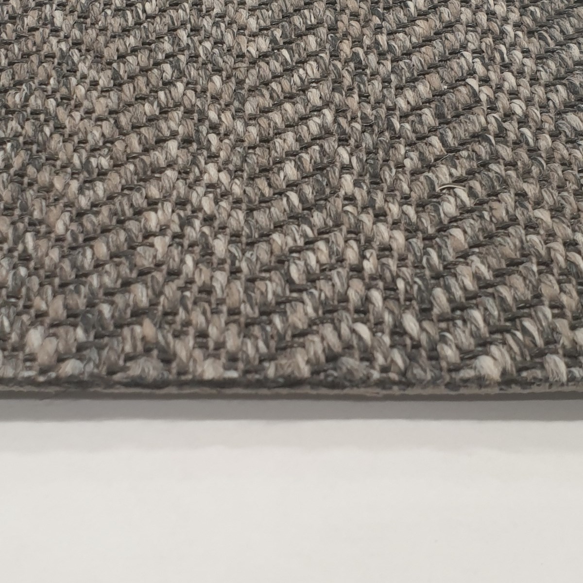 Heltäckningsmatta Herringbone 72 400cm, Grå