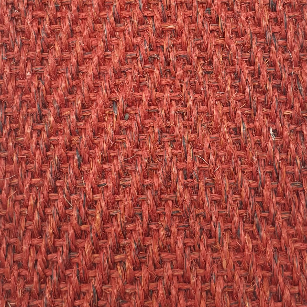 Heltäckningsmatta Sisal Havanna 361 400cm, Röd