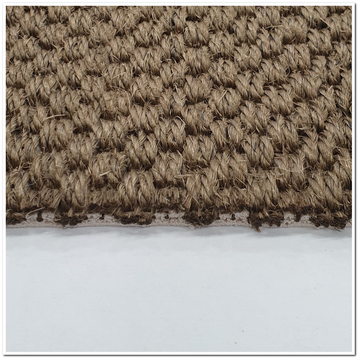 Heltäckningsmatta Sisal Hampa 9008 400cm, Koppar
