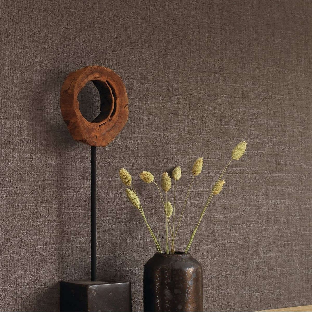 Tapet Tweed Uni Poivre Twed85479712