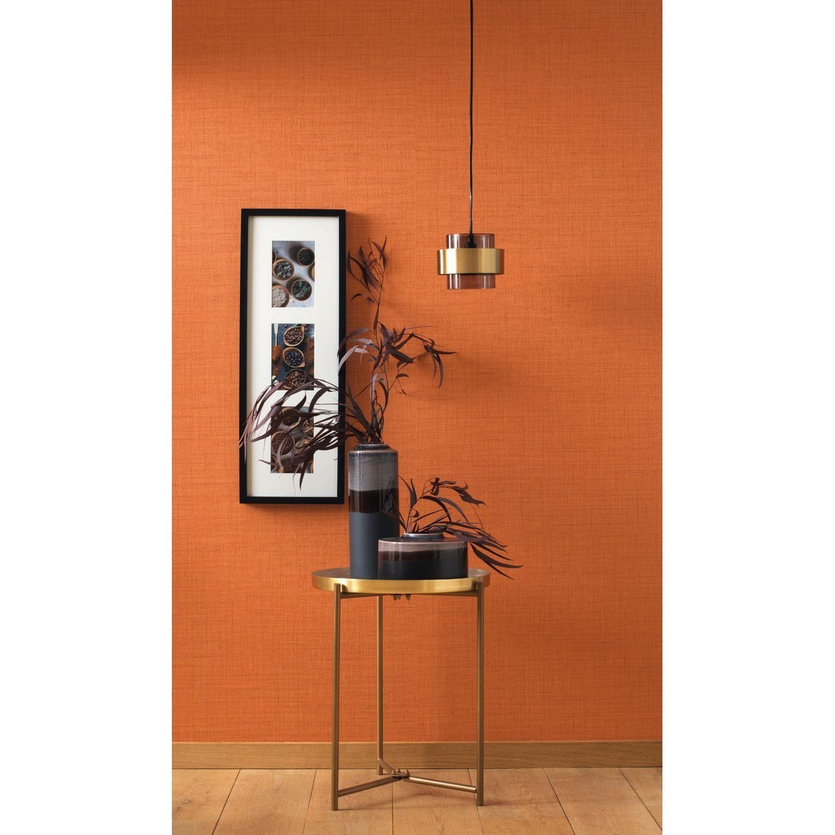 Tapet Tweed Uni Clementine Twed85473415