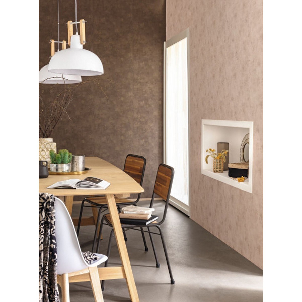 Tapet Telas 2 Uni Marron Tel102062525