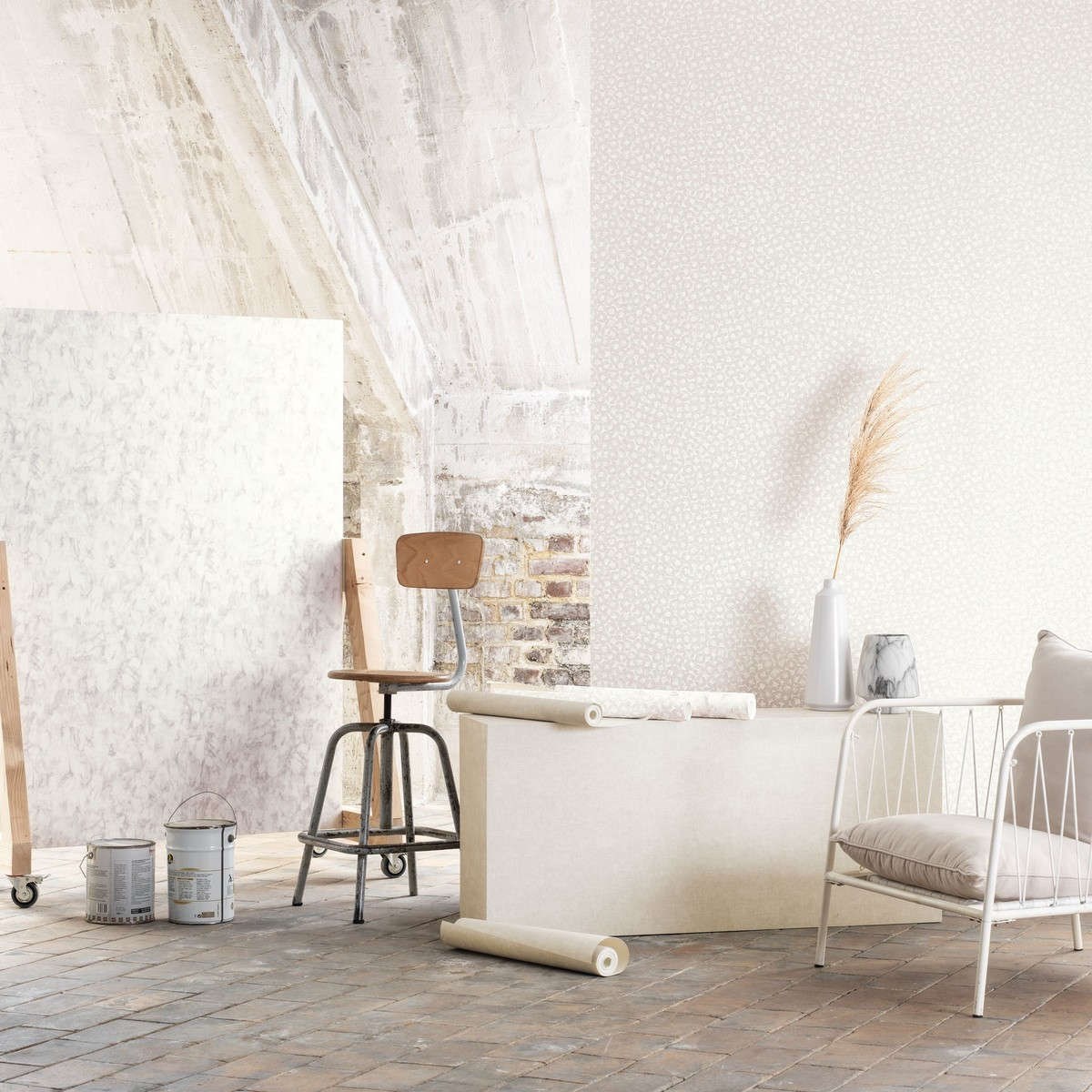 Tapet So White 4 Quartz Blanc Swht84570303