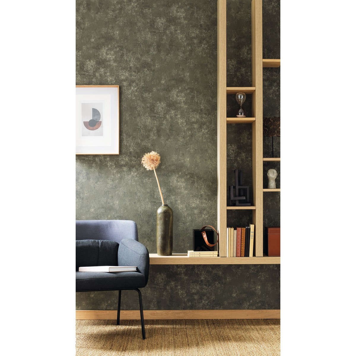 Tapet Stone Stone Kaki Stne80837544