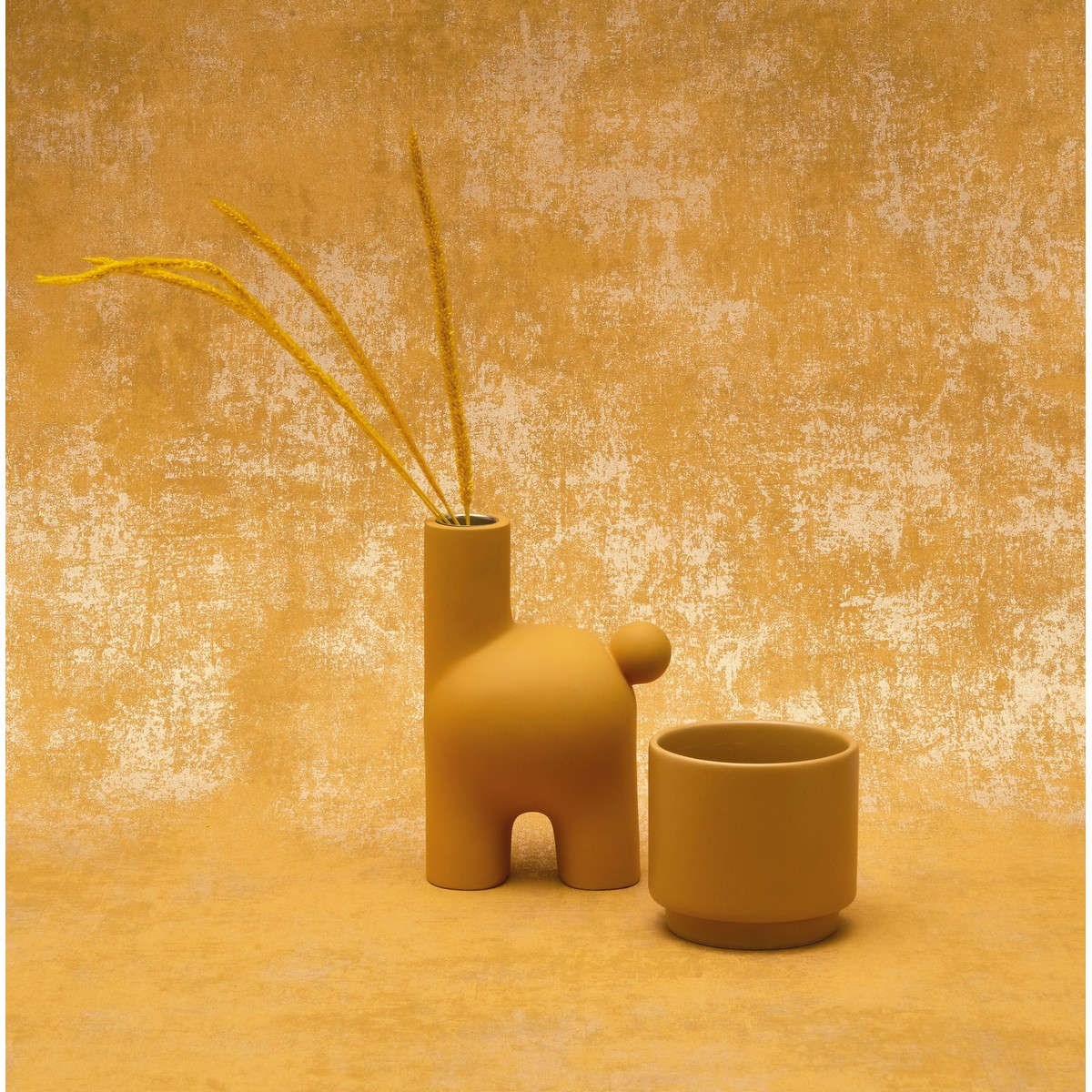 Tapet Stone Stone Jaune Curry Stne80832661