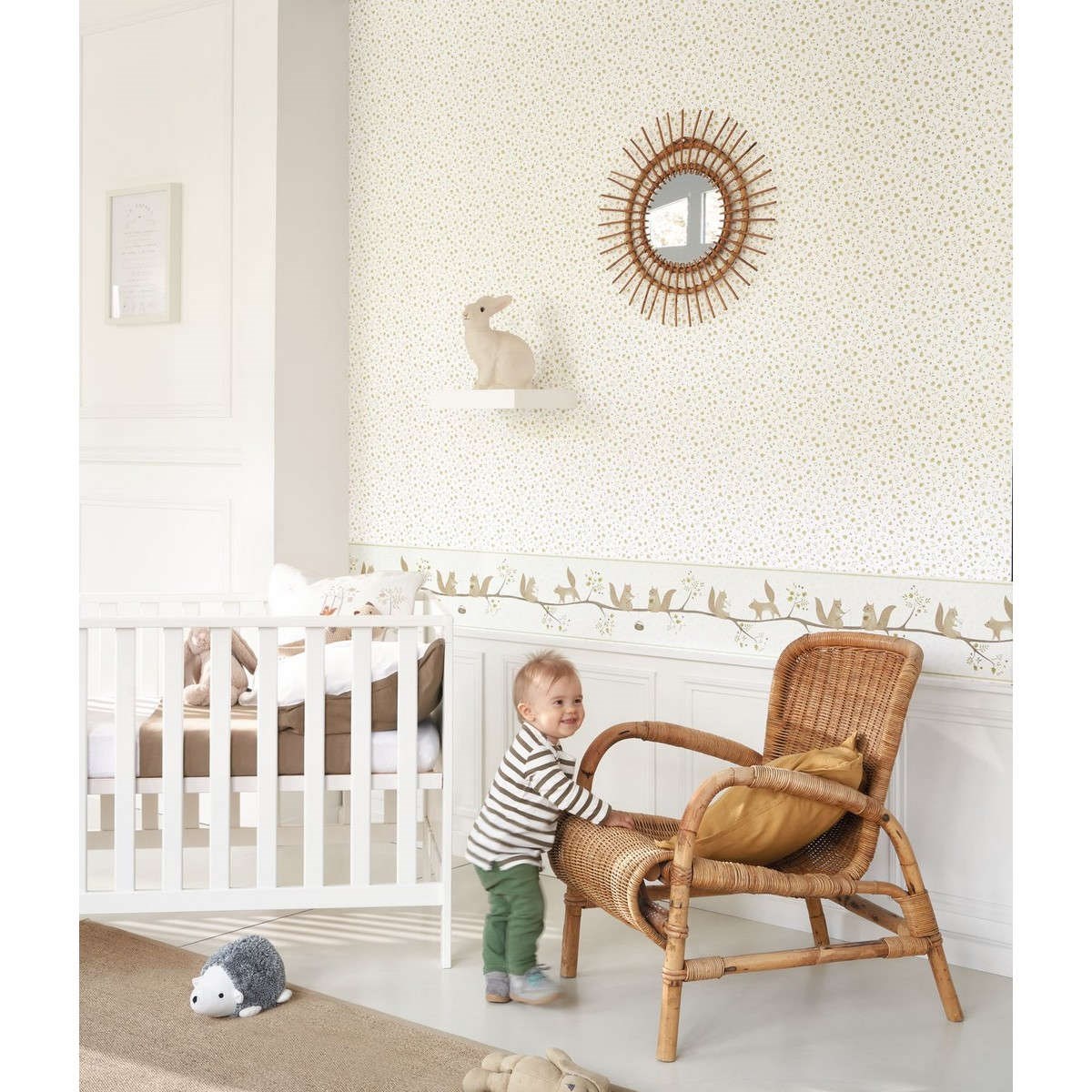 Tapetbård Rose & Nino Rose & Nino Frise Oscar Vert Roni85627119