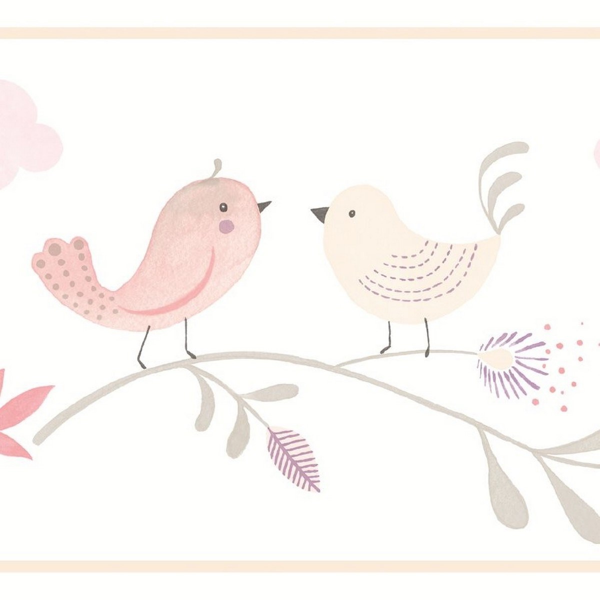 Tapetbård Rose & Nino Rose & Nino Frise Rose Rose Roni85594256