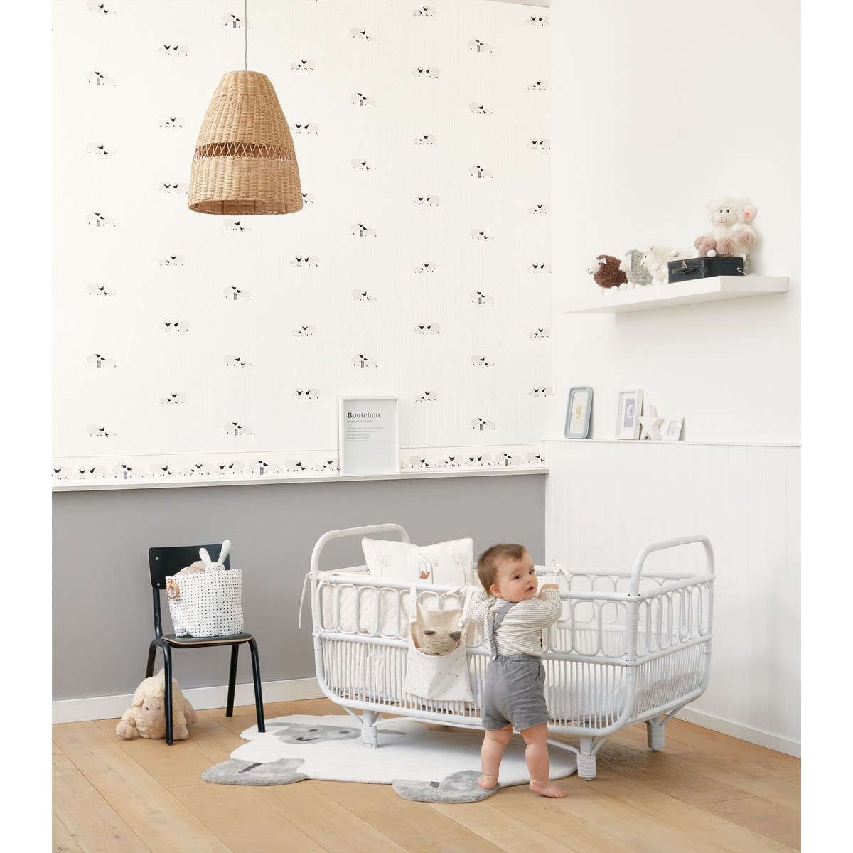 Tapetbård Rose & Nino Rose & Nino Frise Nino Gris Roni85579228