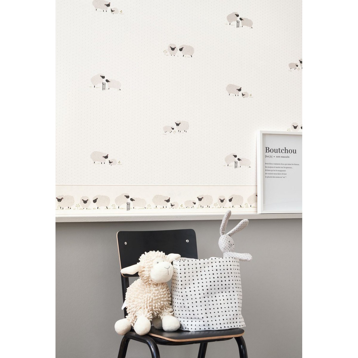 Tapet Rose & Nino Rose & Nino Nino Gris Roni85569213