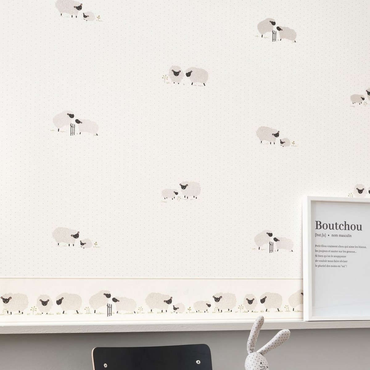 Tapet Rose & Nino Rose & Nino Nino Gris Roni85569213