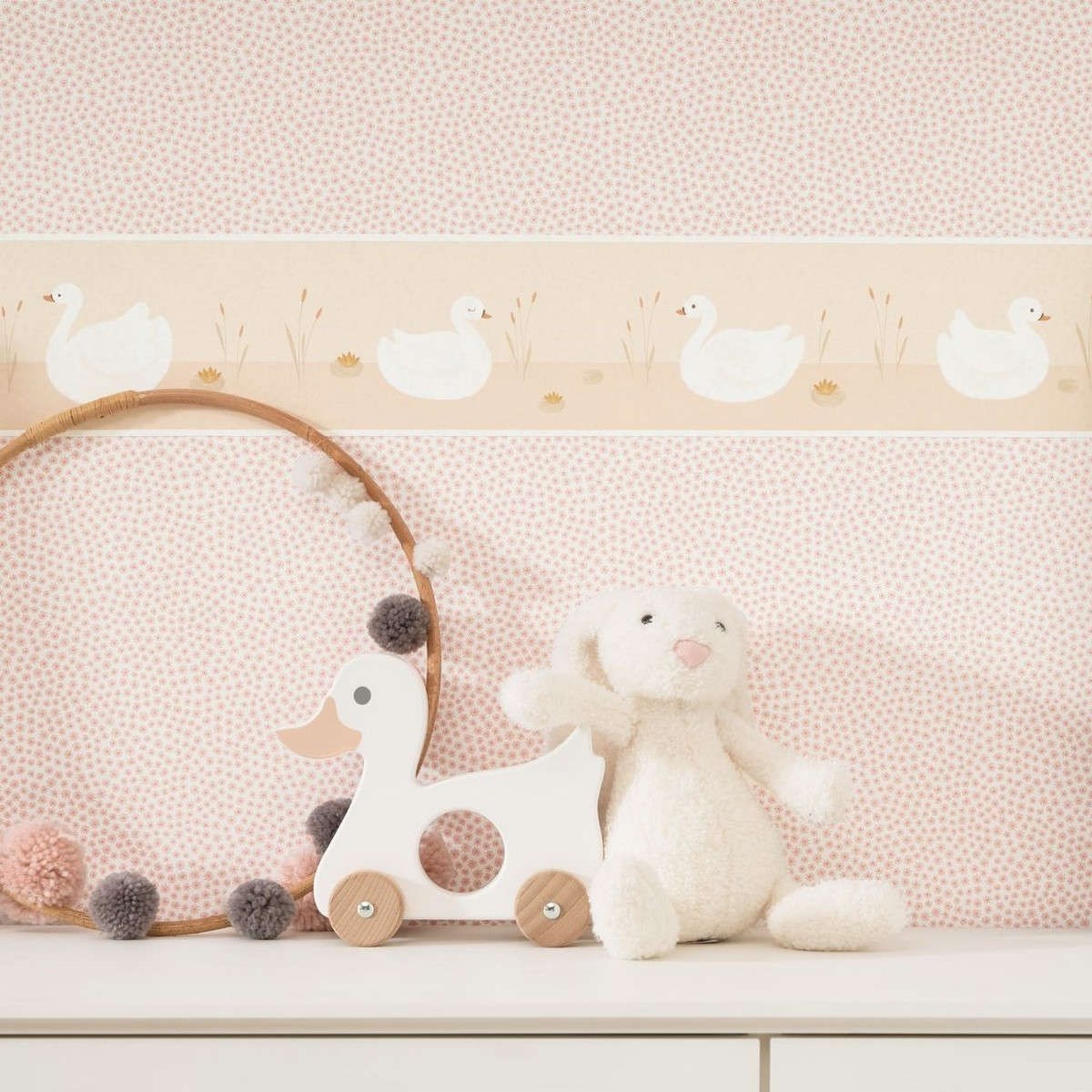 Tapet Rose & Nino Rose & Nino Romantique Rose Nude Roni85524378