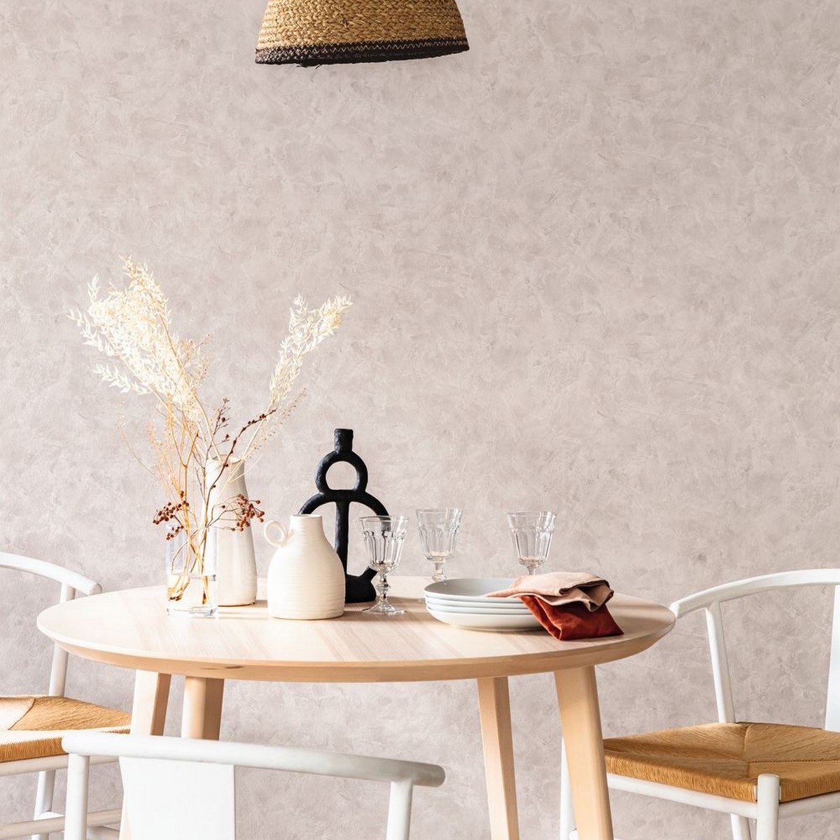 Tapet Patine 2 Uni Grege Pae100229230