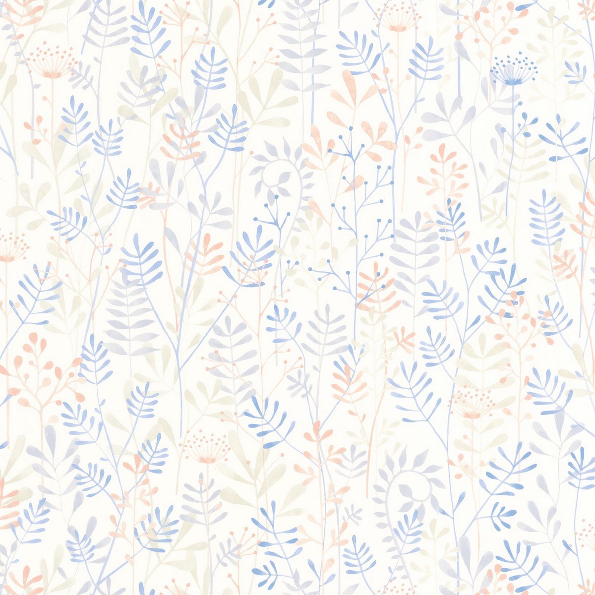 Tapet Once Upon A Time Wild Garden Bleu Ciel Ouat88326782