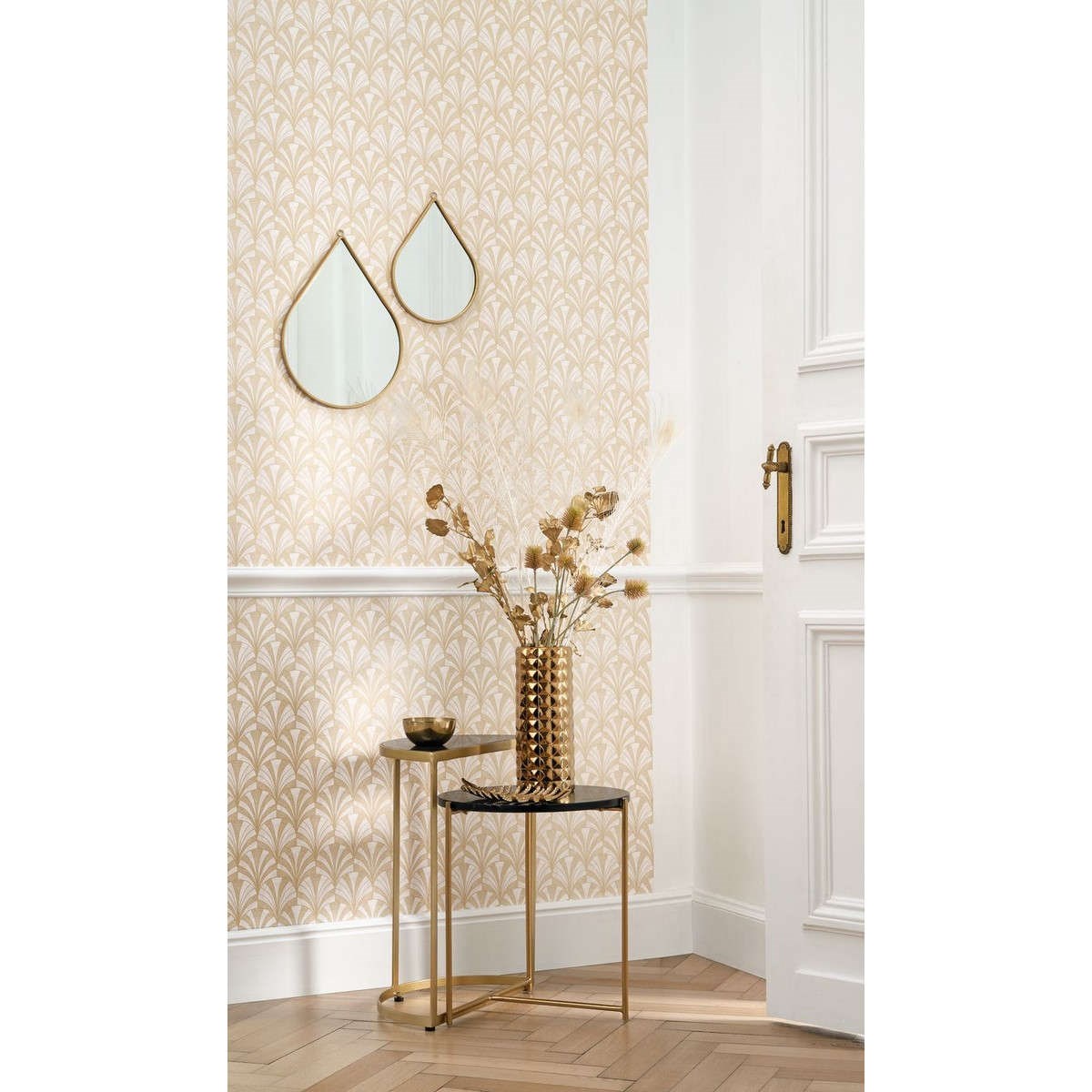 Tapet 1930 Palmette Beige Mnct85731202