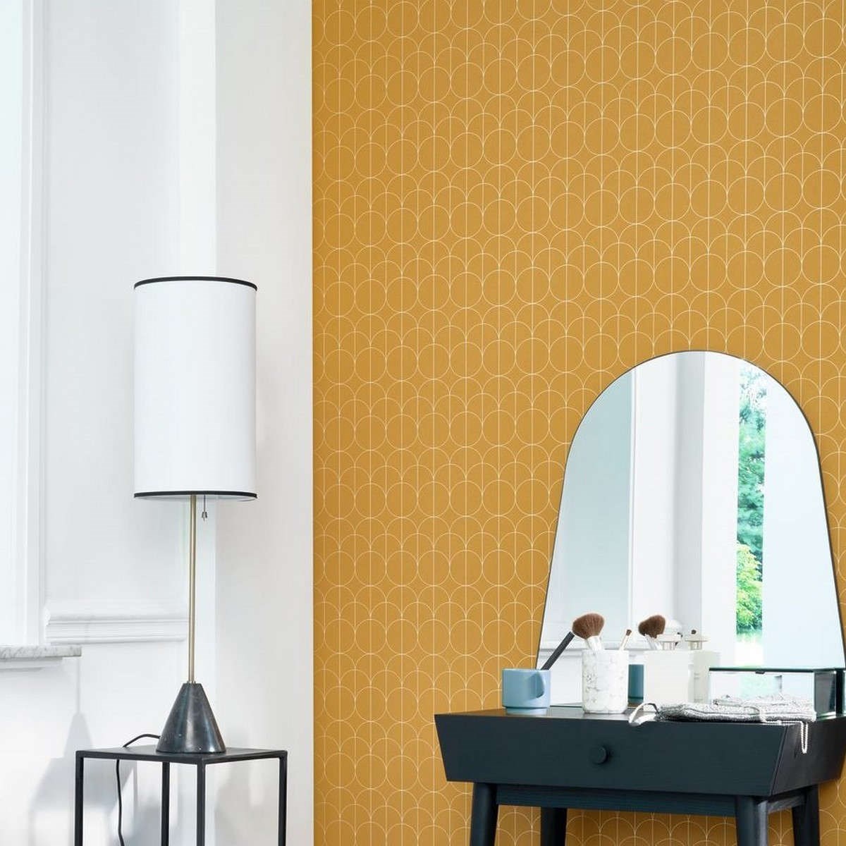 Tapet 1930 Reflet Jaune Mnct85692323