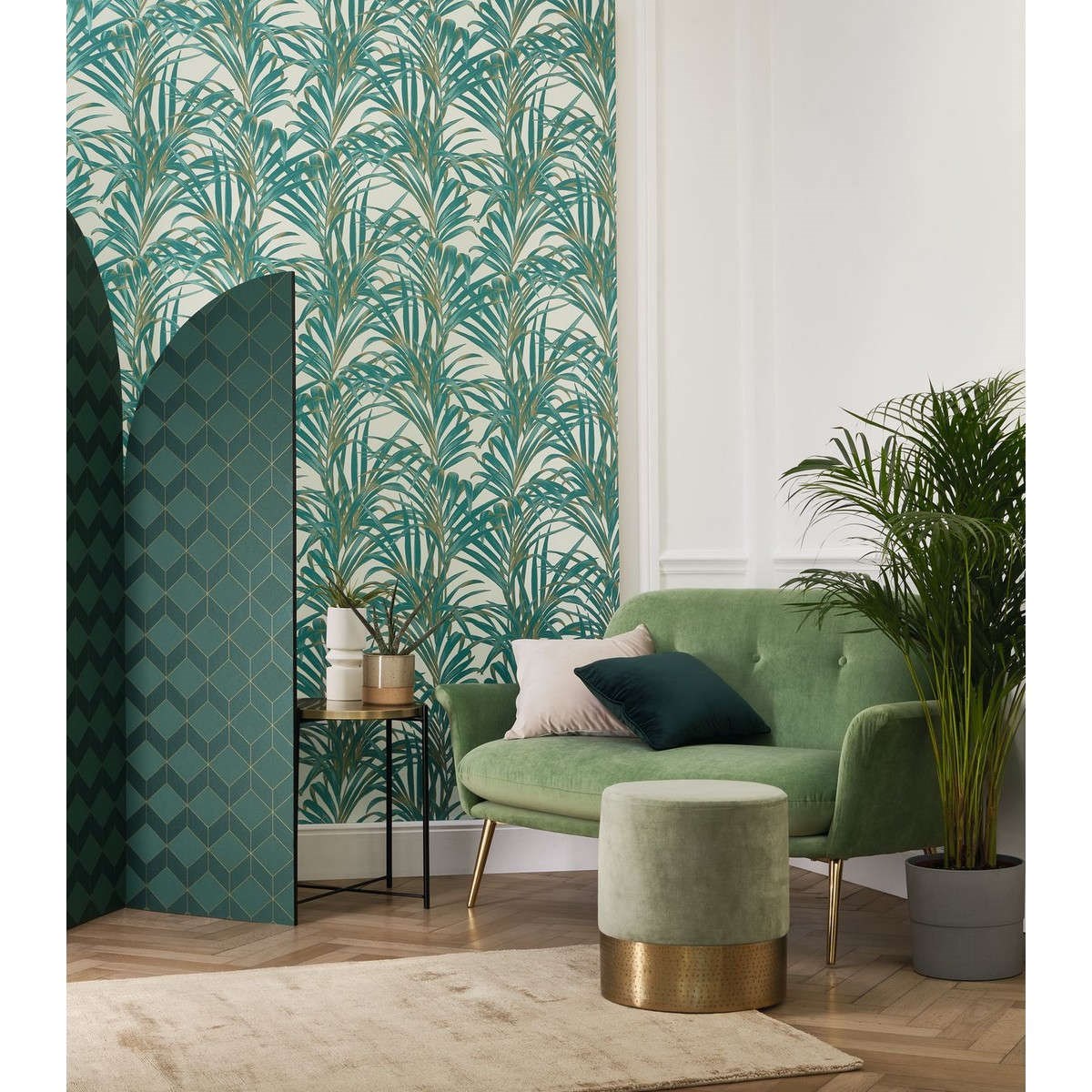 Tapet 1930 Fougeres Vert OR Mnct28927222