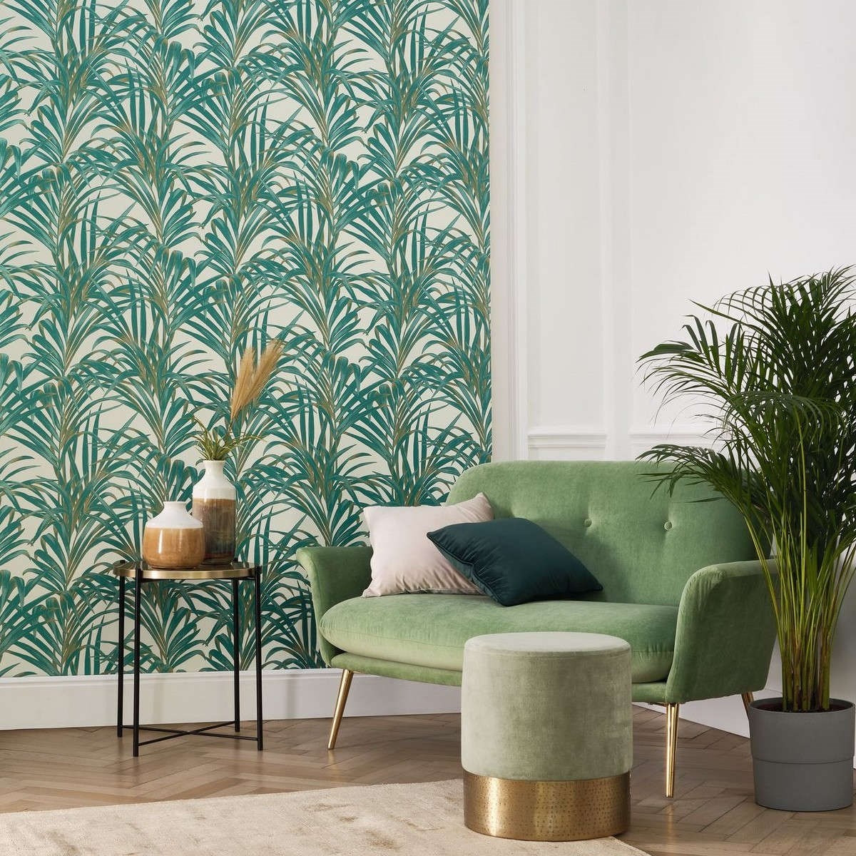 Tapet 1930 Fougeres Vert OR Mnct28927222