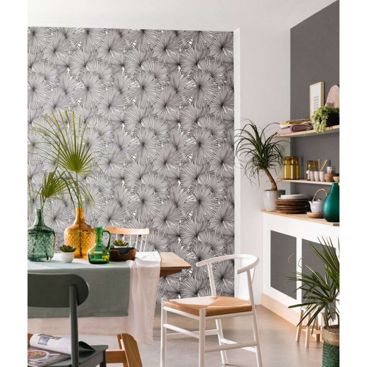 Tapet Moonlight  Coconut Noir Blanc Mlg101249000