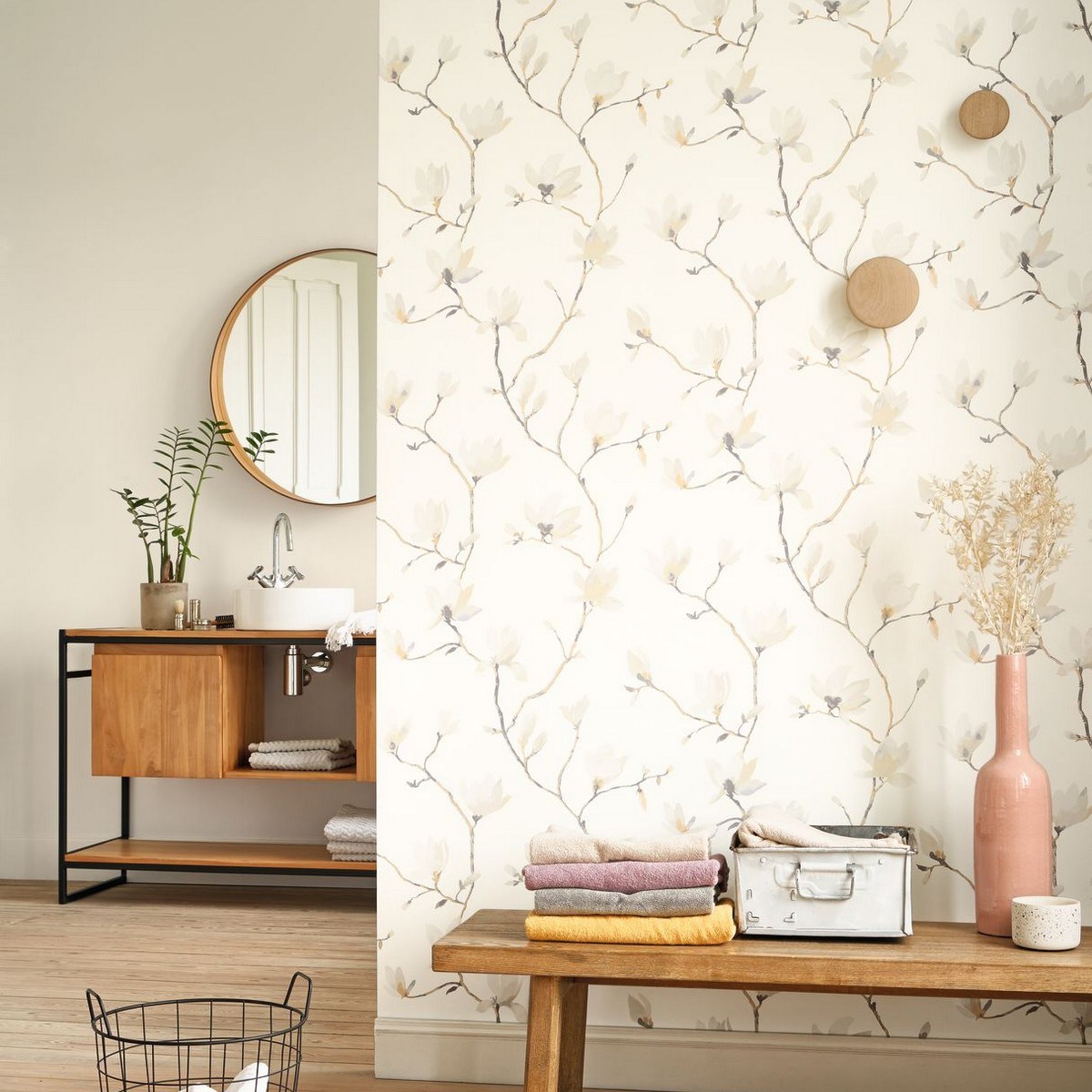 Tapet Gardens Suzhou Beige Lin Gadn82361093