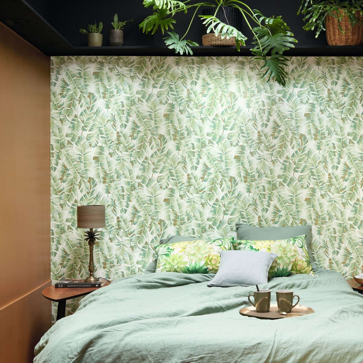Tapet Botanica Folium Vert Feuille Bota85947340