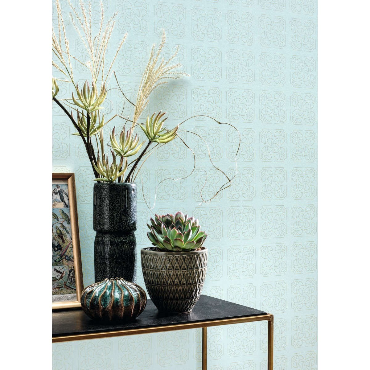 Tapet Botanica Hortus Bleu Doux Bota85936139