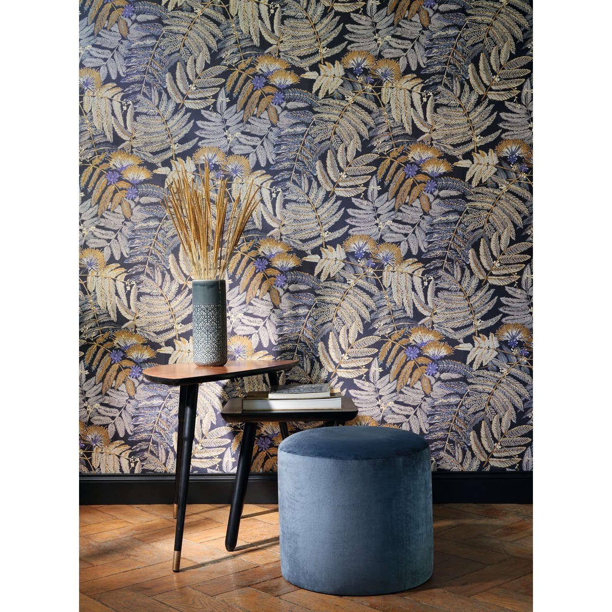 Tapet Botanica Albizia Jaune Curry Bota85892175