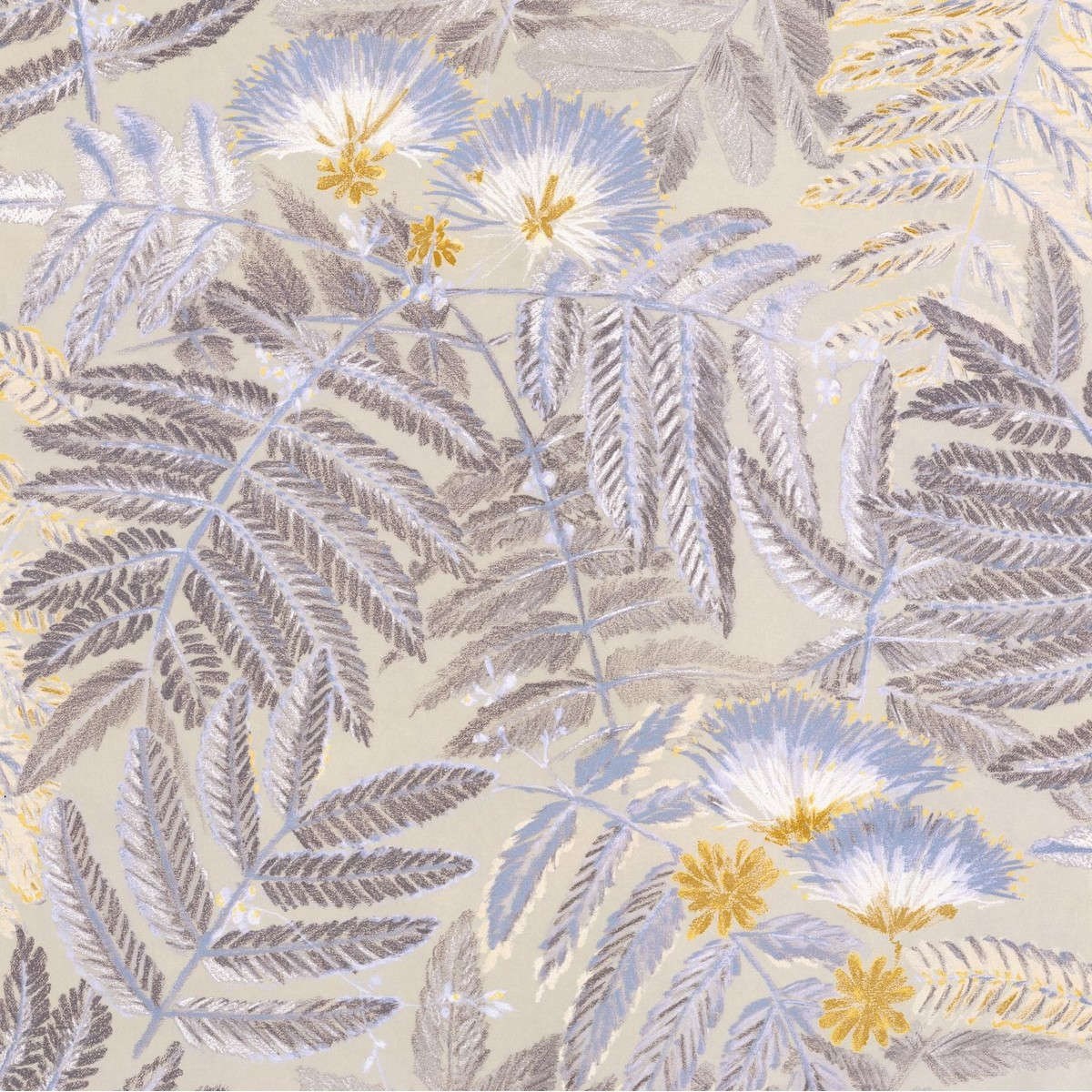 Tapet Botanica Albizia Beige Lin Bota85891423