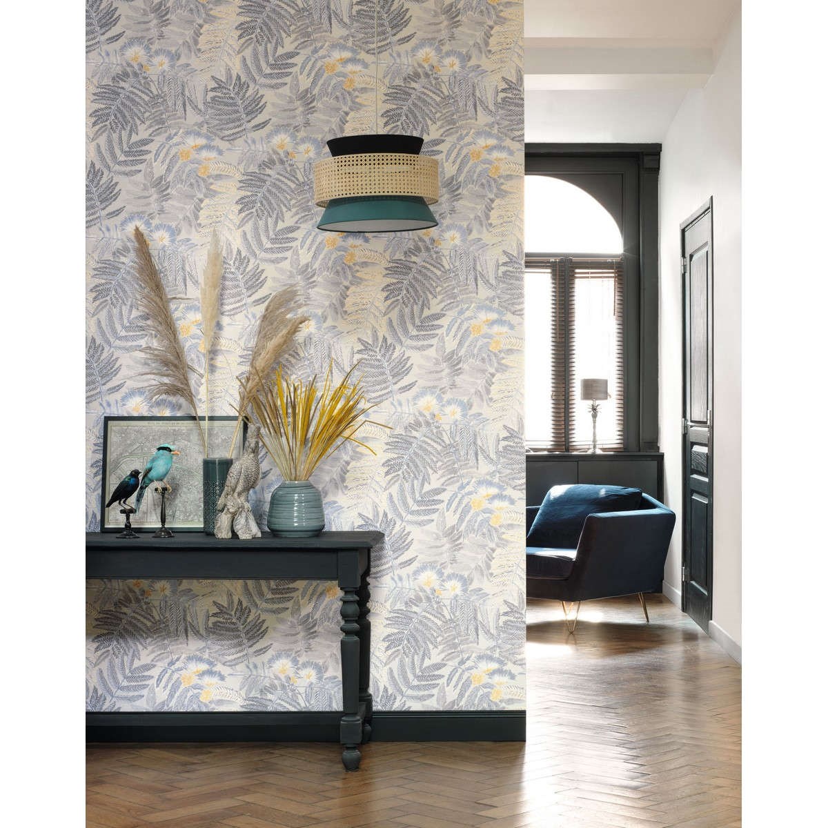 Tapet Botanica Albizia Beige Lin Bota85891423