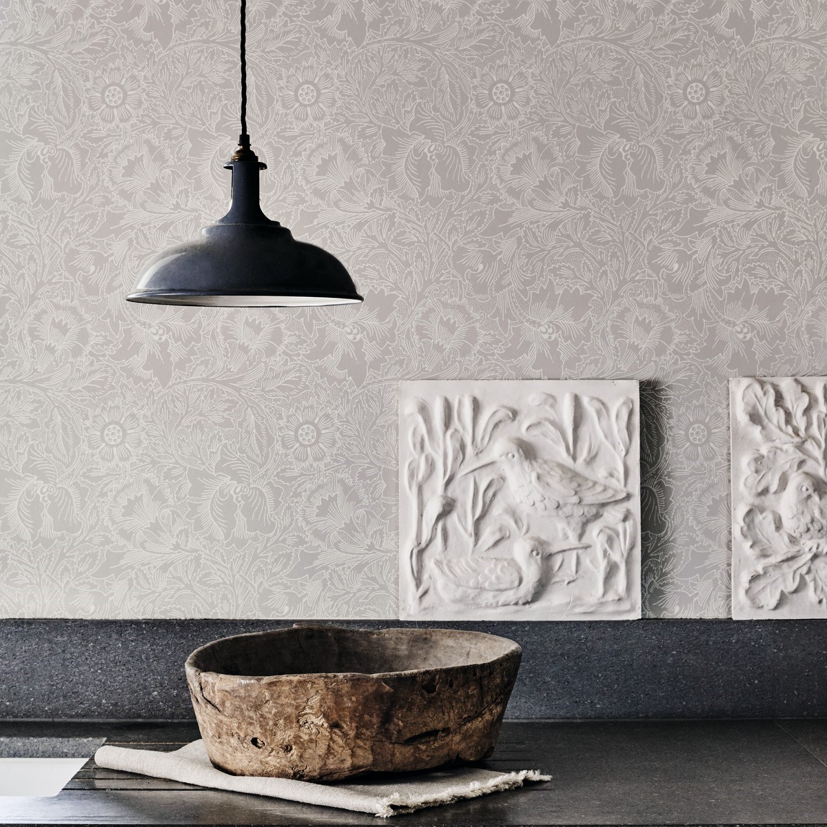 Tapet Morris Pure Pure Poppy Dmpu216032