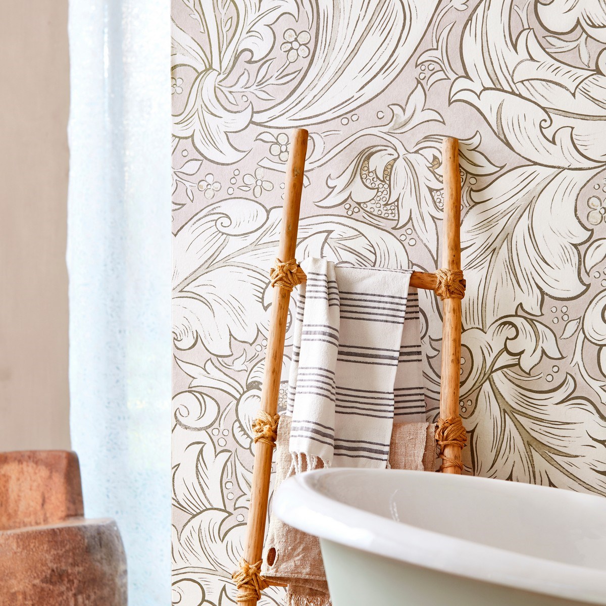 Tapet Pure Morris North Pure Bachelors Button Dmpn216553