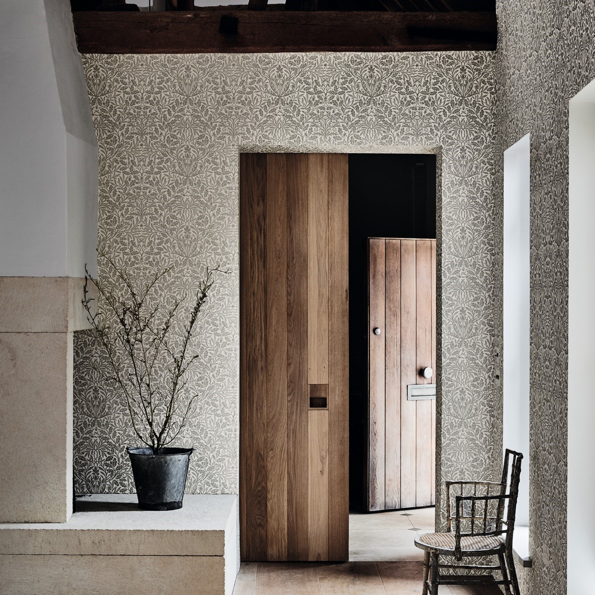 Tapet Morris Pure Pure Acorn Dmpu216042