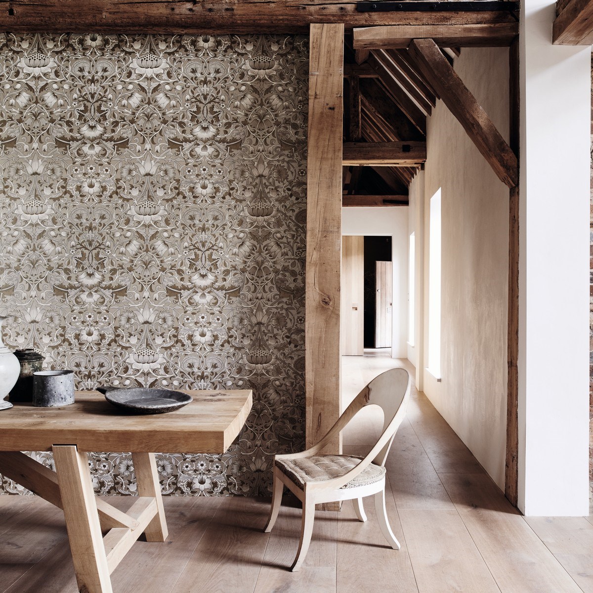 Tapet Morris Pure Pure Lodden Dmpu216029