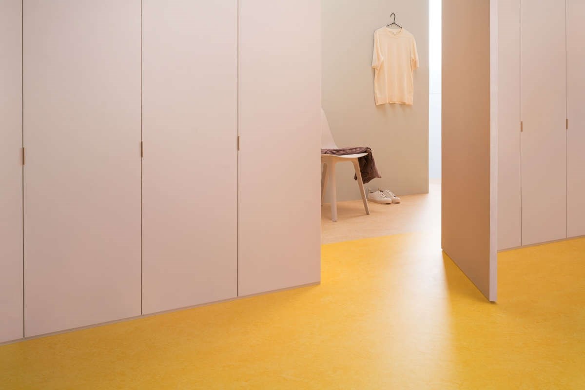 Linoleummatta Marmoleum Lemon Zest 3251 200cm