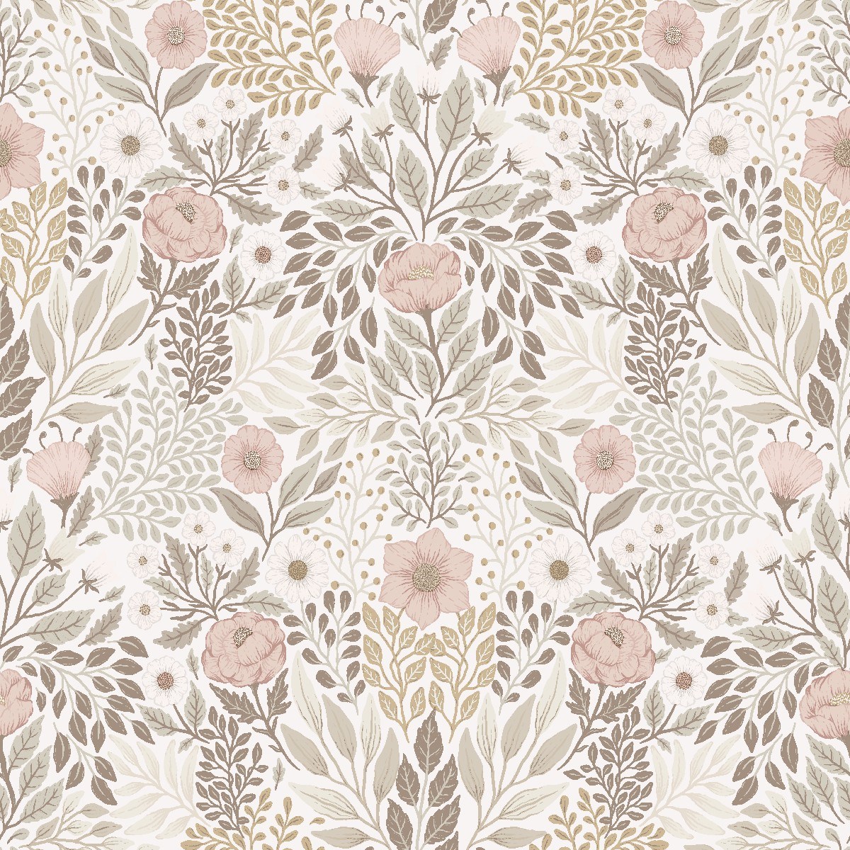 Tapet Klara o Tove Äng 26002